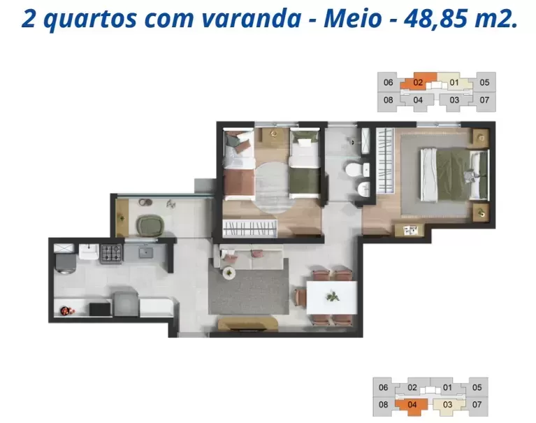 ARCO DO TRIUNFO RESIDENCE - APTO TIPO — imagem 16